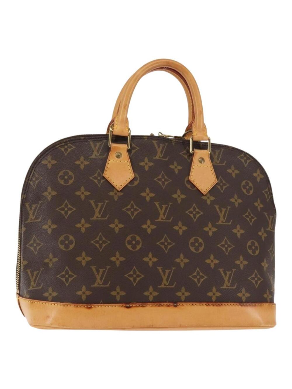 Louis Vuitton Alma Hand Bag Lv Auth #344342L56B